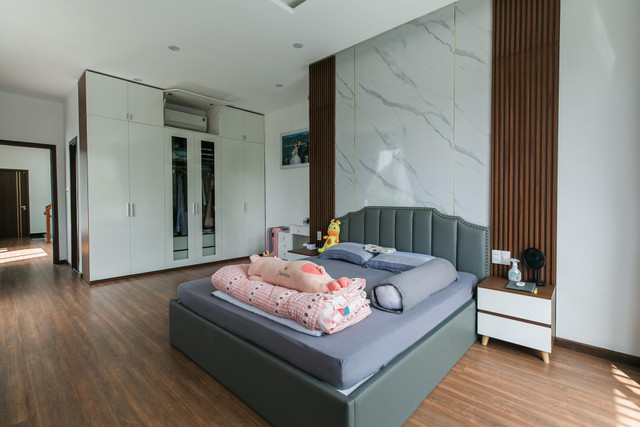 Nhà phố thiết kế hiện đại với không gian rợp cả trời xanh mát - Hình 20 Nha pho thiet ke hien dai voi khong gian rop ca troi xanh mat-Hinh-20