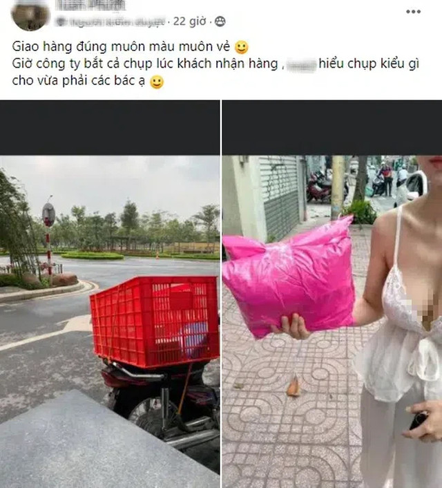 Shipper yêu cầu phải mặc áo ngực mới giao hàng? - Hình 3 Shipper yeu cau phai mac ao nguc moi giao hang?-Hinh-3