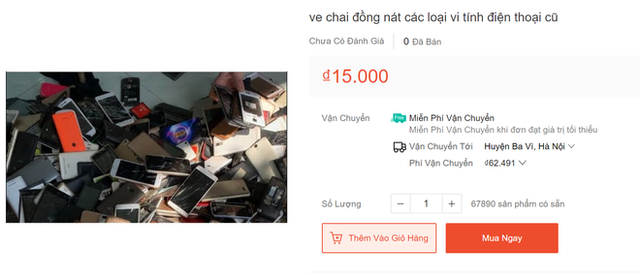 Đổi đời ve chai, đồng nát sắt vụn được bán online theo combo - Hình 2 Doi doi ve chai, dong nat sat vun duoc ban online theo combo-Hinh-2