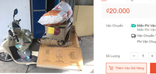 Đổi đời ve chai, đồng nát sắt vụn được bán online theo combo Doi doi ve chai, dong nat sat vun duoc ban online theo combo