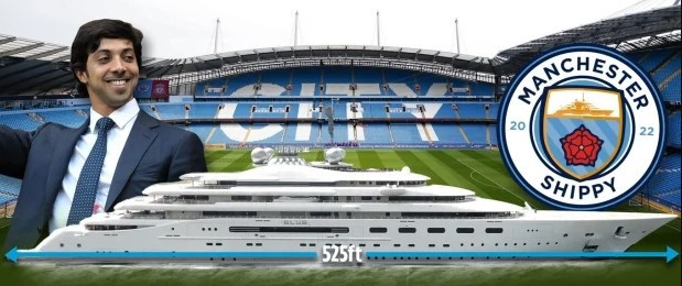 Ông chủ Man City bỏ 500 triệu bảng mua siêu du thuyền Ong chu Man City bo 500 trieu bang mua sieu du thuyen