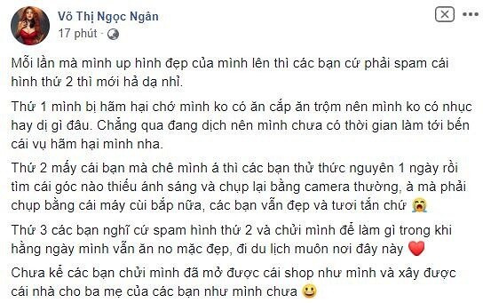 Bị “đào” lại scandal dương tính với ma túy, Ngân 98 nói gì? - Hình 2 Bi “dao” lai scandal duong tinh voi ma tuy, Ngan 98 noi gi?-Hinh-2
