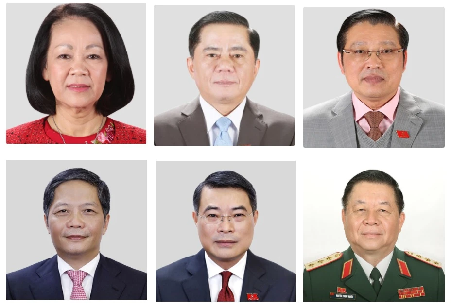 Chân dung Trưởng các Ban của Đảng khóa XIII