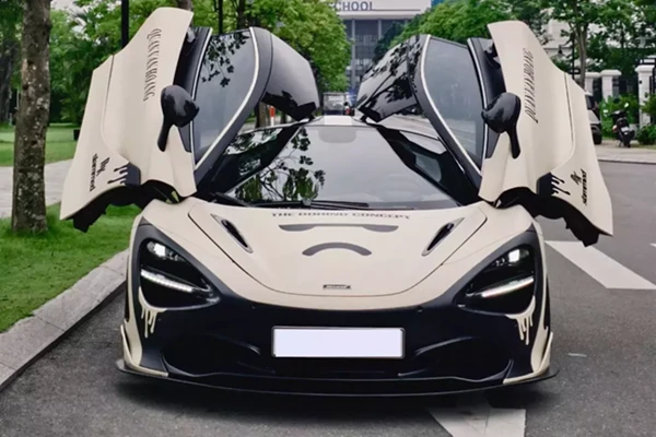 "Tóm gọn" McLaren 720S bạc tỷ độc nhất Việt Nam tại Hà Nội