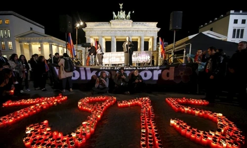 Hình ảnh tưởng nhớ 100 năm “Cuộc tàn sát Armenia”