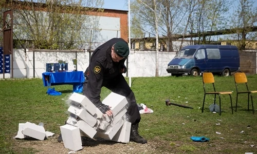 Chùm ảnh kỹ năng khủng của lính đặc nhiệm Spetznaz Nga