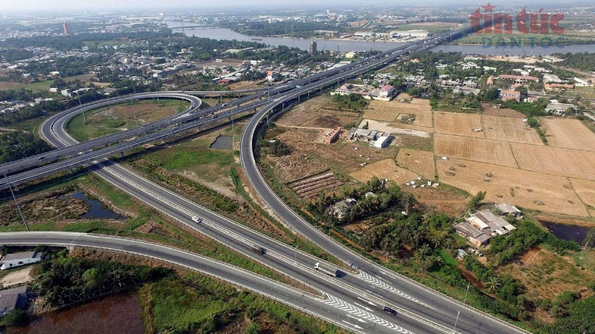 Cao tốc TP Hồ Chí Minh - Trung Lương. Ảnh: Hoàng Hải