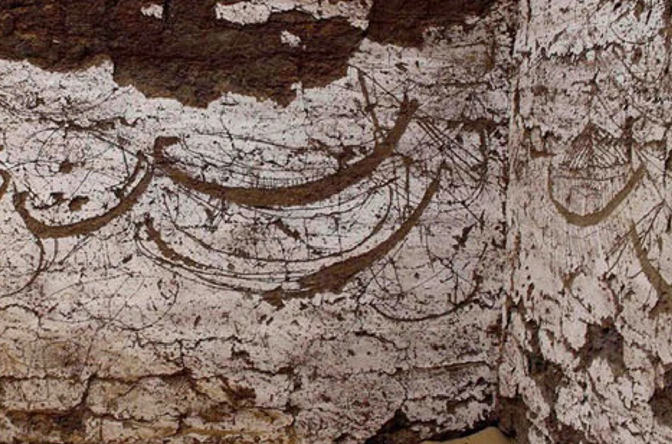 Đếm được 120 hình thuyền cổ trên tường 3.800 năm tuổi, chuyên gia bối rối