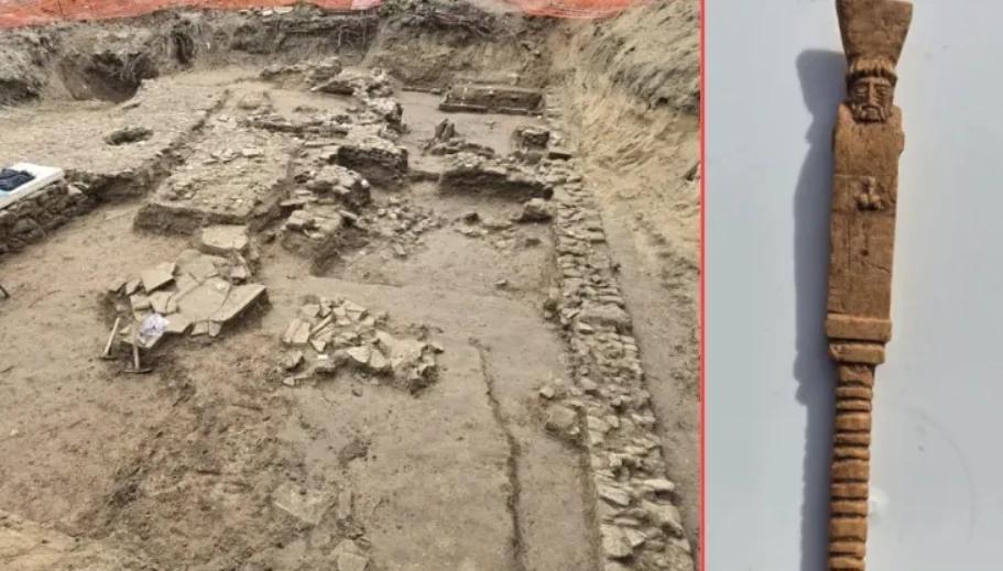 Cận cảnh chiếc bút xương thế kỷ thứ 5 Trước Công Nguyên 