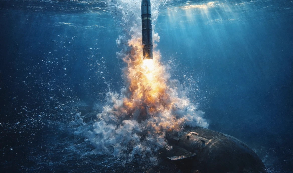 Ấn Độ thử nghiệm tên lửa K-4 tầm bắn 3.500 km từ tàu ngầm hạt nhân 