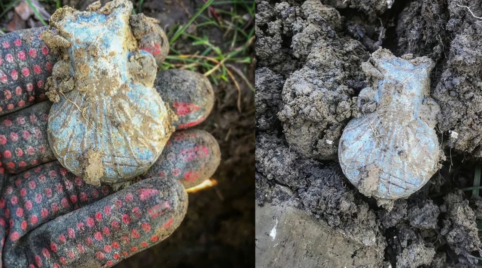 Dò kim loại, phát hiện bình chì cổ hé lộ hành trình tâm linh của người xưa