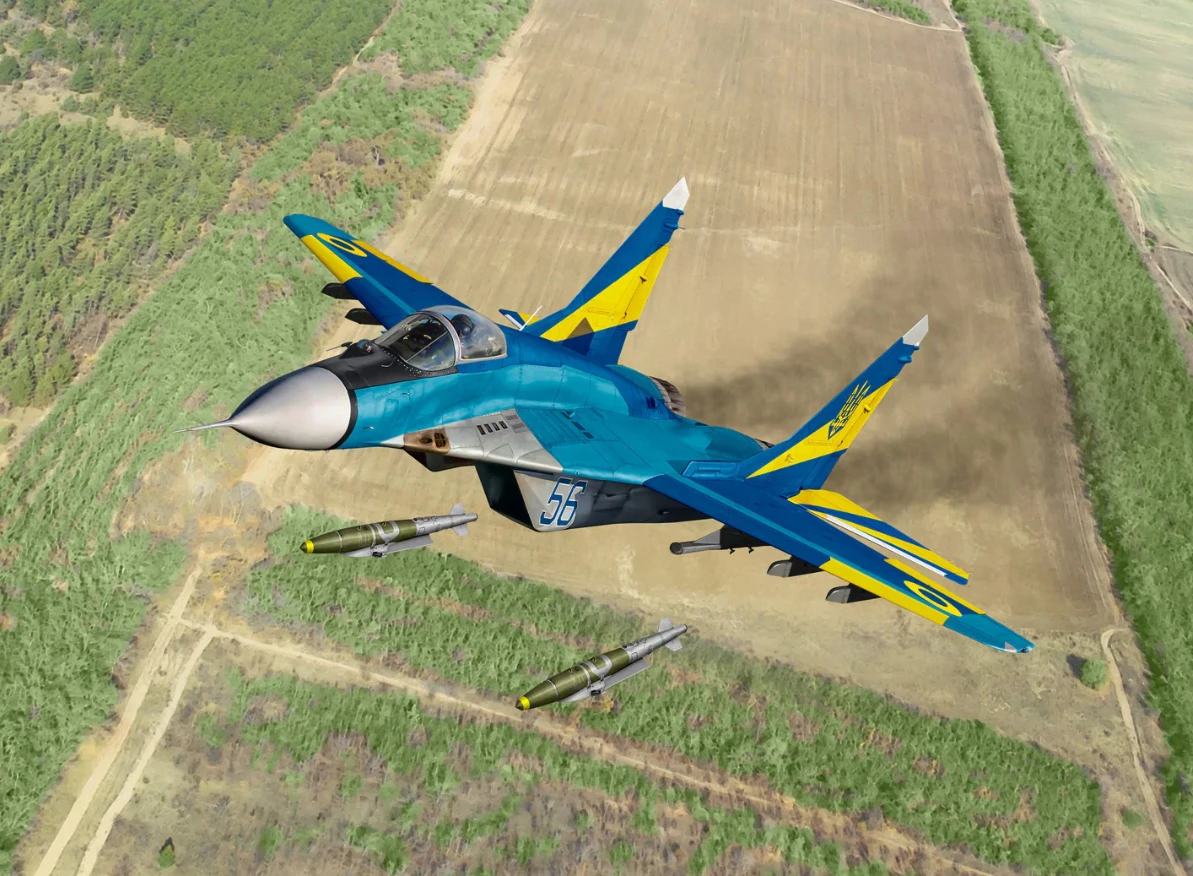 Máy bay chiến đấu MiG-29 Ukraine thích nghi với tên lửa của phương Tây