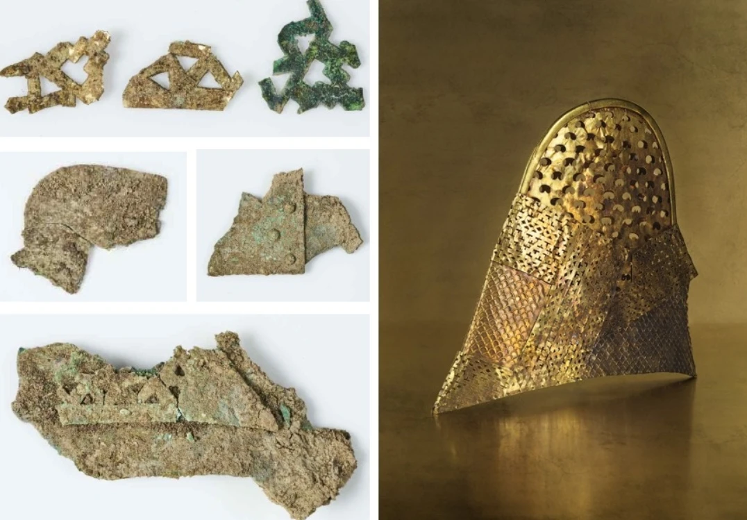 Phát hiện mới về ngôi mộ thời Silla chứa bộ giáp ngựa quý hiếm