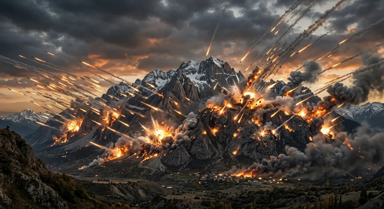 Ngàn tên lửa Mỹ bất lực trước thành phố dưới núi ở Iran