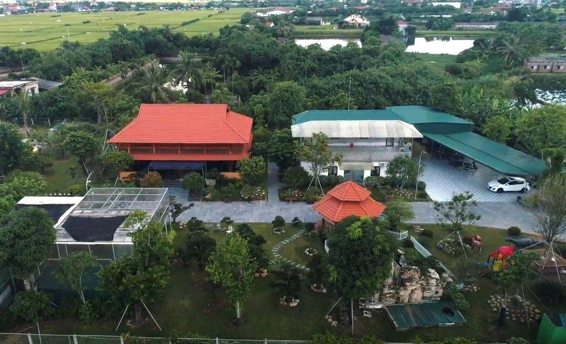 Cận cảnh quần thể công trình xây dựng trái phép trên đất nông nghiệp ở Hải Dương