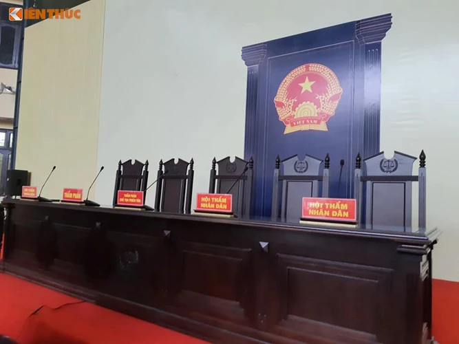 Cận cảnh nơi xét xử ông Phan Văn Vĩnh trong vụ đánh bạc nghìn tỷ