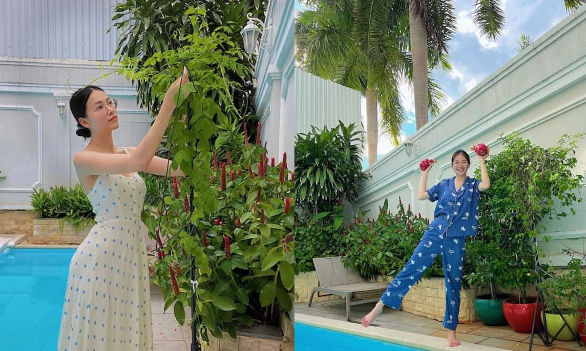 Không gian trong biệt thự khu nhà giàu của Hoa hậu Phương Khánh