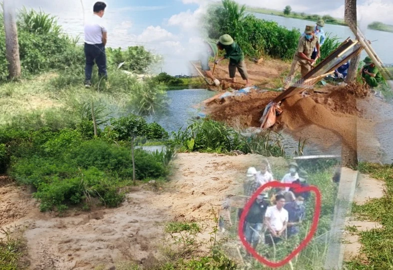 Cận cảnh nơi nghi chôn xác chủ nợ sau khi bị sát hại ở Hải Dương