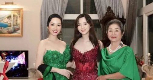 3 thế hệ mỹ nhân nhà Hoa hậu Giáng My khiến nhiều người ngưỡng mộ