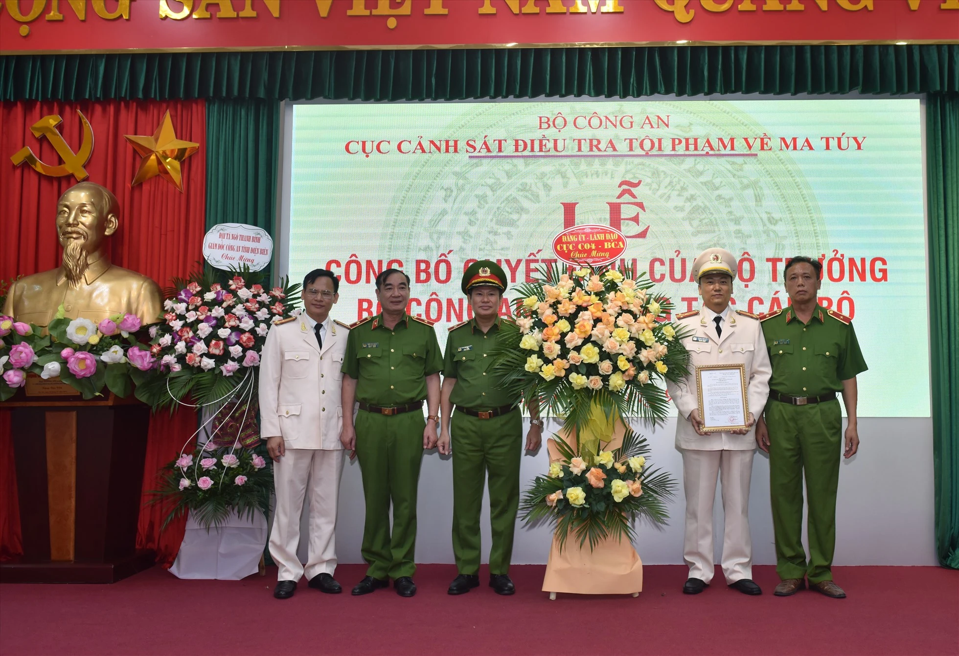 2 tân Phó Cục trưởng Cảnh sát điều tra tội phạm ma tuý là ai?