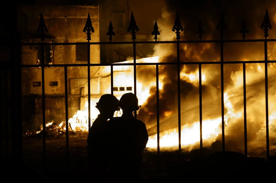 Hiện trường ám ảnh vụ cháy 5 ngôi nhà cạnh cây xăng ở Hải Phòng