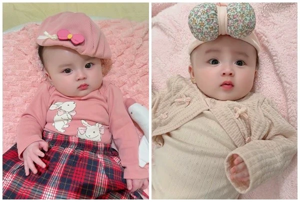 ‘Tiểu công chúa' nhà Phương Lê – Vũ Luân đáng yêu hết nấc