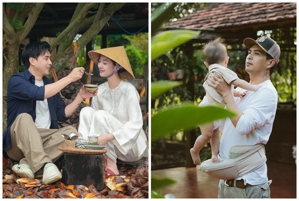 Cuộc sống bình dị ngọt ngào của Hồ Quang Hiếu bên vợ con