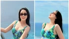 Trịnh Kim Chi khoe dáng vóc săn chắc với bikini