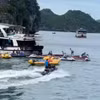 Tàu du lịch va chạm thuyền máy chở khách trên Vịnh Lan Hạ, một người tử vong