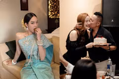 Hot face sao Việt: Bảo Thy cười 'tít mắt' khi được ông xã tổ chức sinh nhật