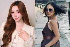 Hot face sao Việt: Đoan Trang thả dáng trên đường phố Boston