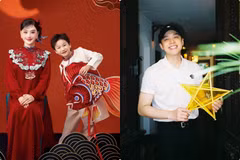 Hot face sao Việt: Lâm Khánh Chi chụp bộ ảnh Trung thu cùng con trai