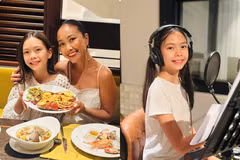 Con gái lai Thuỵ Điển của Đoan Trang gây sốt vì vẻ đẹp trong trẻo