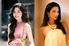 Hot face sao Việt: Con gái Quyền Linh diện đầm lụa tôn dáng mảnh mai