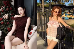 Hot face sao Việt: Đỗ Thị Hà mặc váy đỏ siêu ngắn, tôn đôi chân thon dài