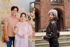 Hot face sao Việt: Vợ chồng Cao Minh Đạt tổ chức tiệc đầy tháng cho con gái