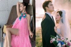 Hot face sao Việt: Hoa hậu Bảo Ngọc khoe đôi chân dài 1,23m