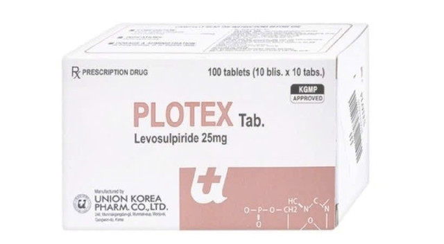 Lô thuốc viên nén Plotex (Levosulpiride 25mg) bị thu hồi do kém chất lượng. Ảnh: Người đưa tin Lô thuốc viên nén Plotex (Levosulpiride 25mg) bị thu hồi do kém chất lượng. Ảnh: Người đưa tin