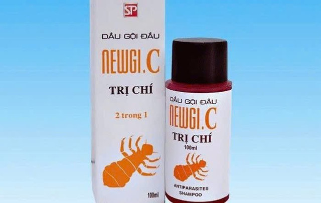 Dầu gội đầu Newgi.C trị chí bị thu hồi - Ảnh: NTQA. 2.jpg