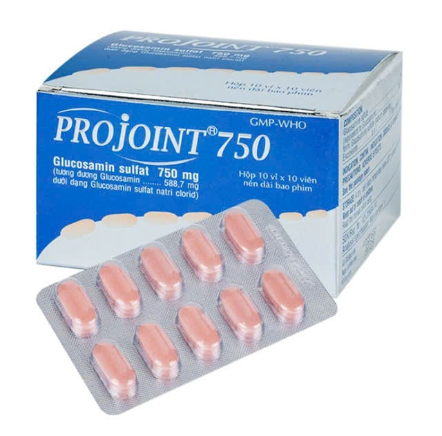 Thuốc Projoint 750 (Glucosamin sulfat 750mg) bị thu hồi vì không đạt tiêu chuẩn - Ảnh baotintuc.vn thuoc.jpg