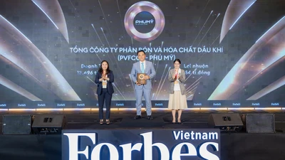 Phú Mỹ - PVFCCo đạt danh hiệu kép Top 50 công ty niêm yết tốt nhất và Top 25 Thương hiệu dẫn đầu VN