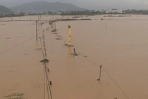 Mưa lớn trong đêm, nhiều khu phố ở Gia Lai lại ngập lụt