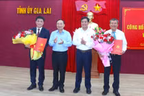 Ông Huỳnh Quốc Huy giữ chức Chủ nhiệm Ủy ban Kiểm tra Tỉnh ủy Gia Lai