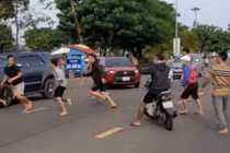 Công an điều tra, xử lý vụ ẩu đả liên quan đến tranh giữ xe ở Gia Lai