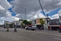 TP. Pleiku phân luồng giao thông tại ngã ba Tô Vĩnh Diện-Phạm Văn Đồng