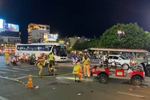 Va chạm với ô tô điện, 1 du khách tử vong ở Gia Lai