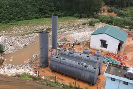 Sự cố vỡ khu xử lý chất thải Ngọc Hồi là do mưa nhiều?