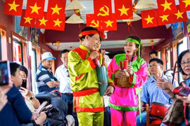 Chương trình “Xuân về trên Tháp cổ” tại di tích Tháp Đôi và Tháp Bánh Ít