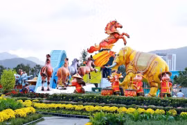 Cụm linh vật Gia Lai tiếp biến từ tinh thần Thánh Gióng – Đất Võ – Đại Ngàn