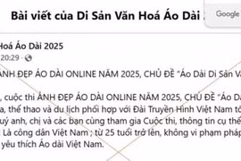 1 phụ nữ ở Gia Lai bị lừa 7,6 tỷ đồng khi tham gia cuộc thi áo dài